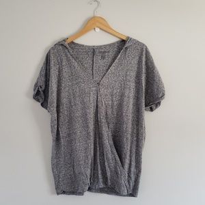 Motherhood Maternity Nursing top With Hood